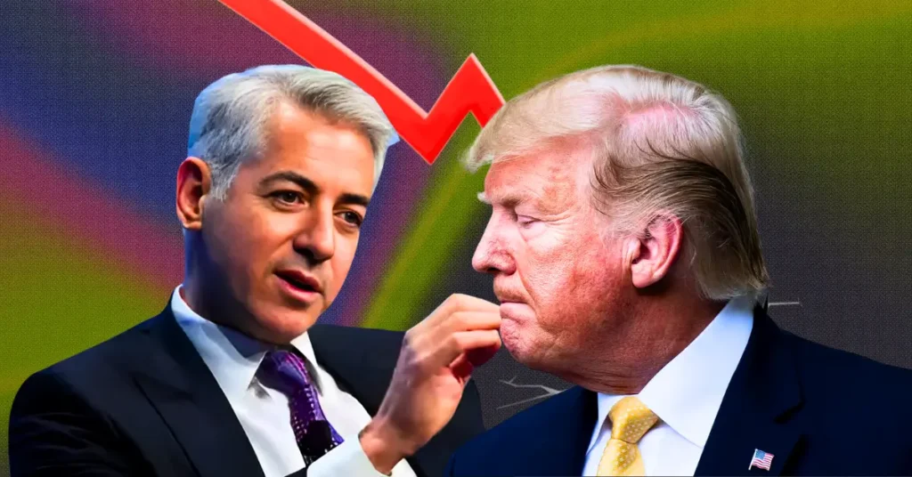 Bill Ackman culpa a los aranceles de Trump por el accidente del mercado y las ganancias internas