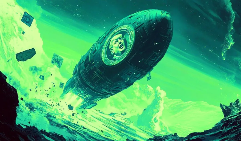 El presidente Trump aumentó sustancialmente la riqueza en un corto período de tiempo después de la incursión criptográfica, dice la organización sin fines de lucro