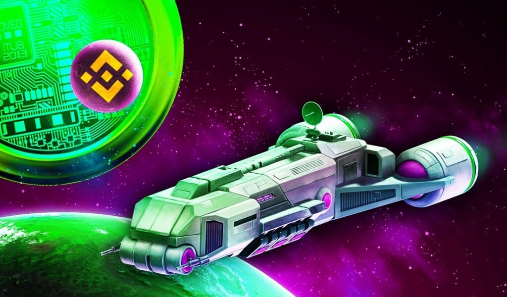 Nuevos skyrockets de token de juegos descentralizados después del listado de binance