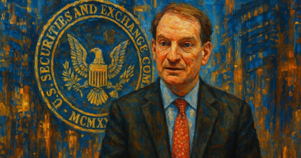 El presidente de la SEC, Atkins, los reiteros deben revisar las reglas criptográficas, se comprometen a poner fin a la ‘regulación por cumplimiento’ El presidente de la SEC, Atkins, los reiteros deben revisar las reglas criptográficas, se comprometen a poner fin a la 'regulación por cumplimiento'