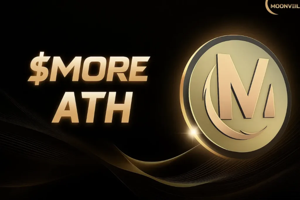 Moonveil $ más golpes de token de todos los tiempos en medio de impulso del ecosistema