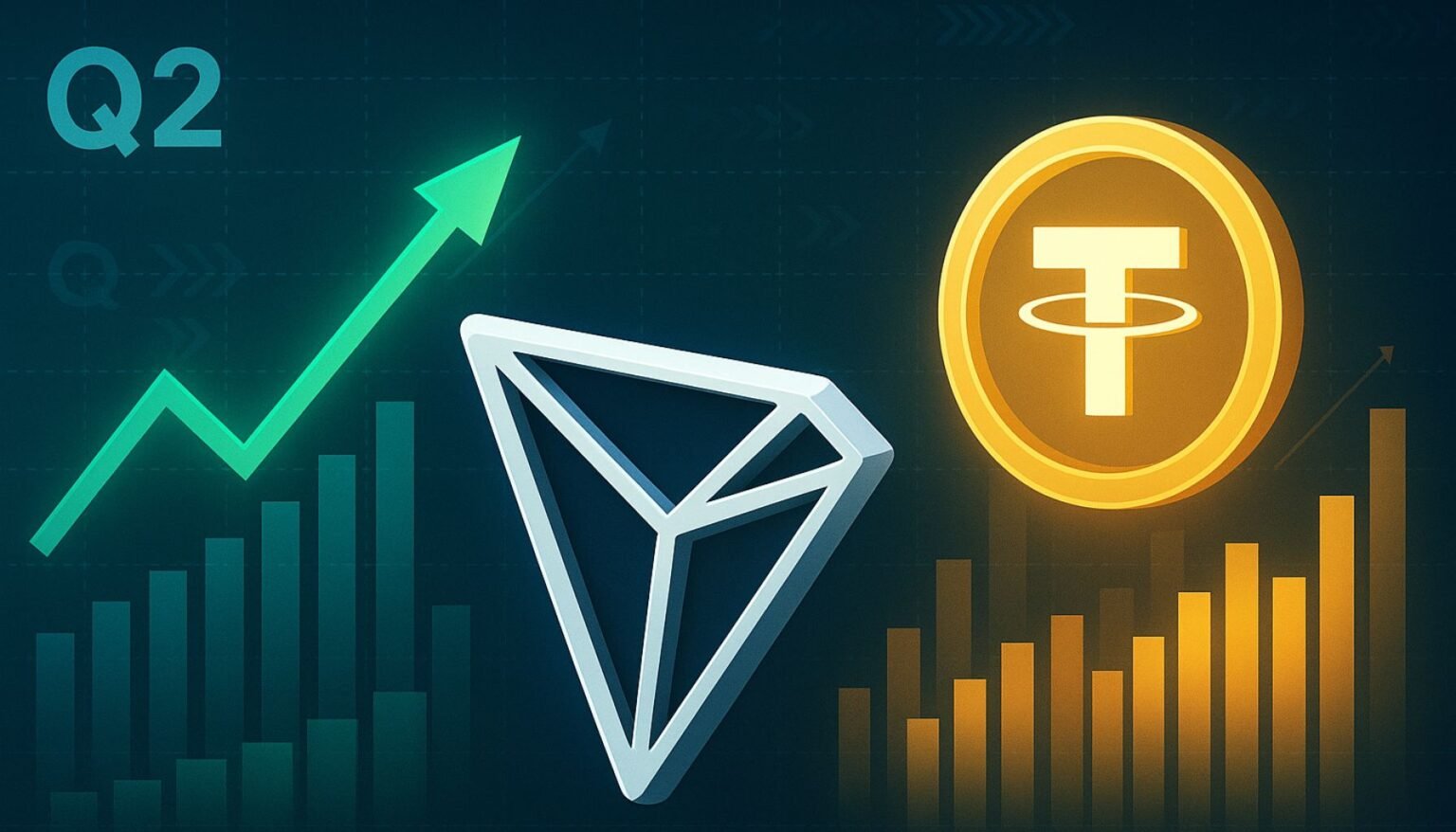 Ingresos, Dominio del USDT principal máximos de múltiples trimestres