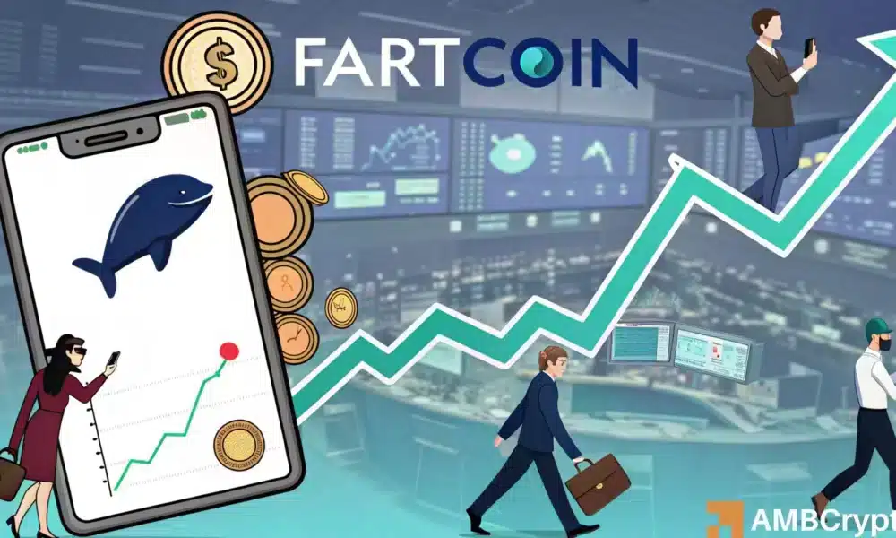 Fartcoin Eyes $ 1.3 después del 28% de rally, pero primero, los toros deben contener …