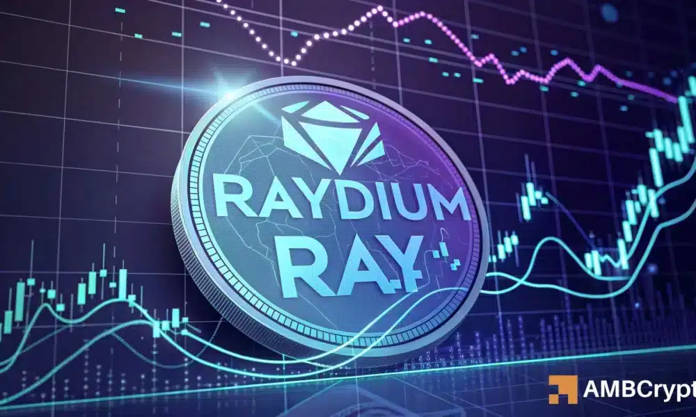 A medida que Raydium cae el 10%, ¿admitirá $ 3.05 la próxima tendencia de Ray?