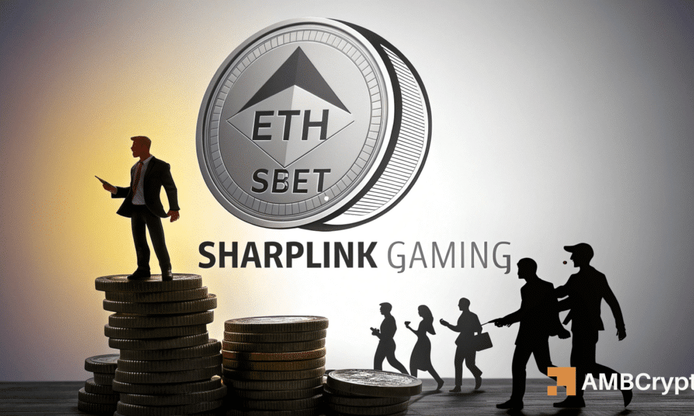 Sharplink gana $ 174 MLN Ethereum Gamble: Co-CEO advierte sobre los riesgos