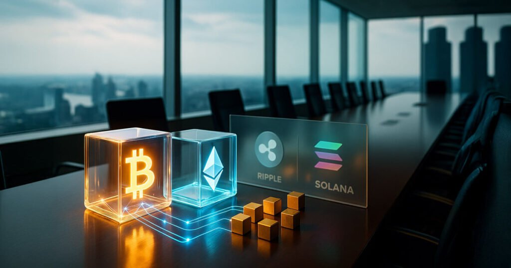 BlackRock Exec dice que la adopción institucional de cripto ETF sigue siendo temprano, XRP y SOL ETF no confirmados