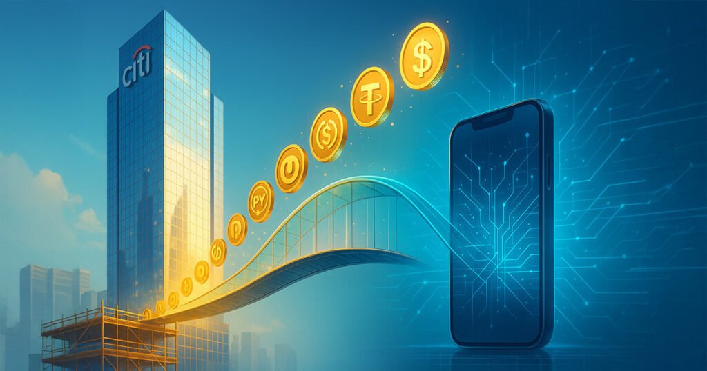 Citi eleva la proyección del mercado de Stablecoin a $ 1.9 billones para 2030 a pesar del bajo vencimiento institucional