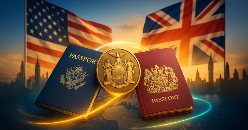 La partida del regulador de Nueva York pide pasaporte criptográfico entre Estados Unidos, Reino Unido