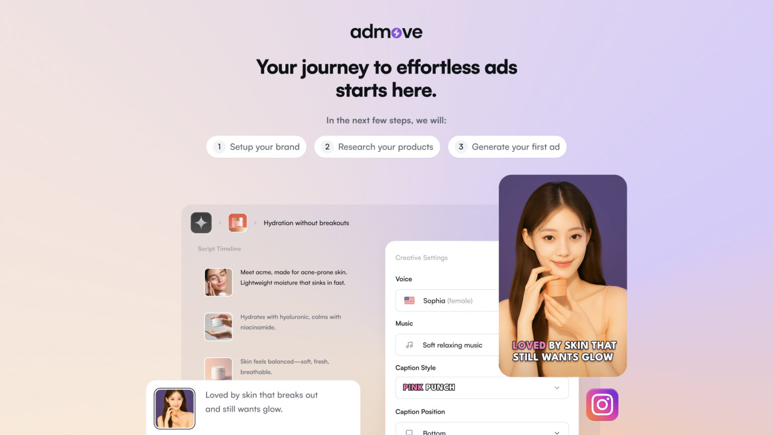 Admueva lanzamientos para poner anuncios de redes sociales en piloto automático