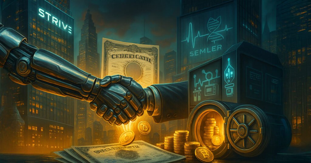 La fusión de Strive All Stock con Semler Scientific Cements Bitcoin Estrategia