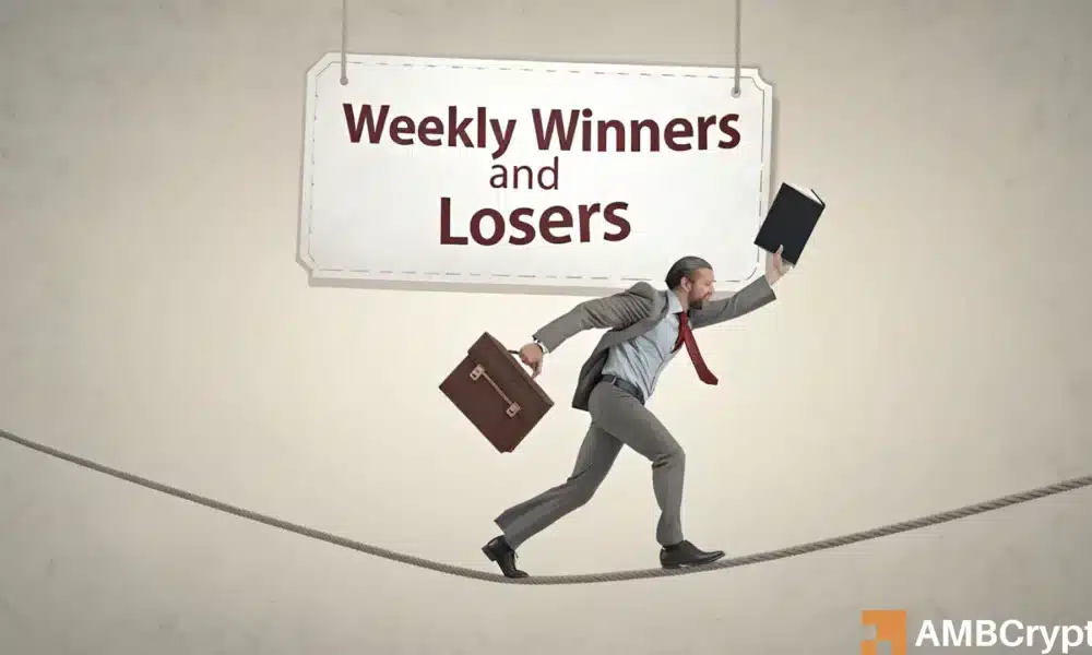 Ganadores y perdedores semanales del mercado de criptomonedas: TAO, ENA, FET, ZEC