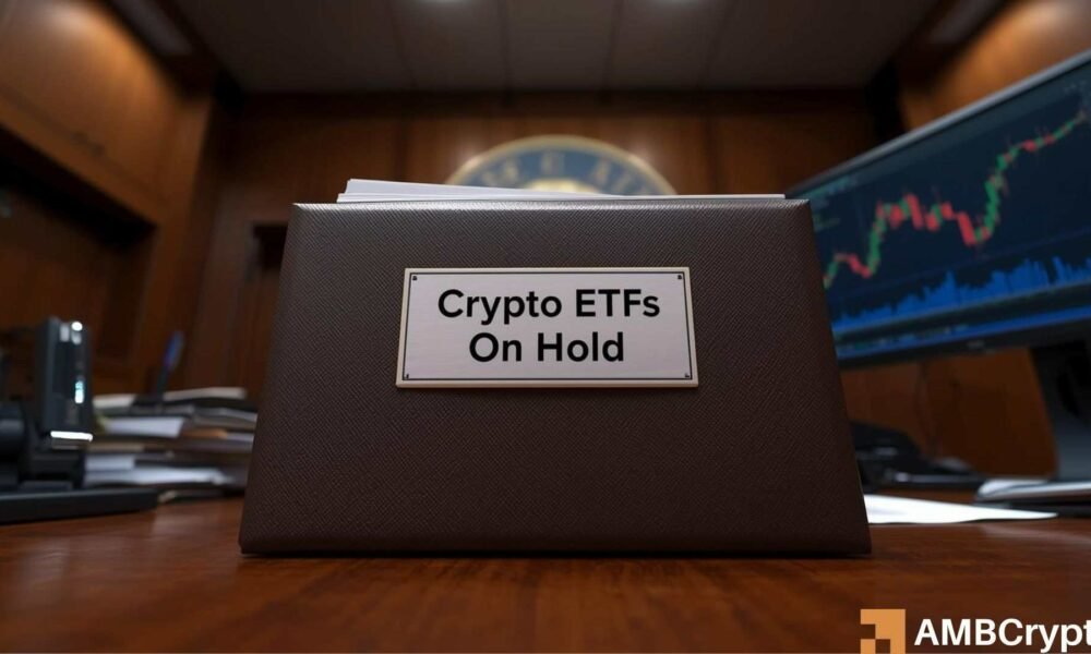 Más de 100 decisiones criptográficas de ETF retrasadas: la SEC congela los casos de ‘no emergencia’