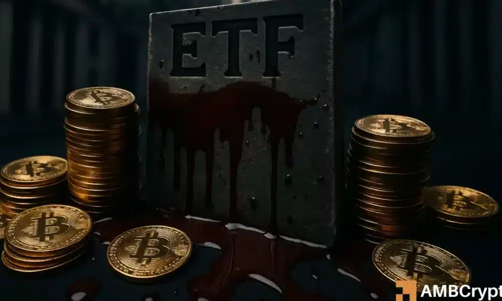 Salidas de 372 millones de dólares afectaron a los ETF de Bitcoin: ¿qué está provocando el pánico?