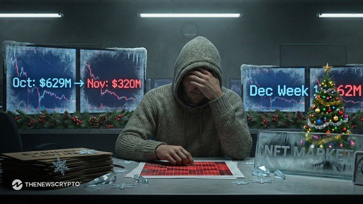 El mercado de NFT enfrenta la caída más pronunciada a medida que las ventas caen al mínimo del año