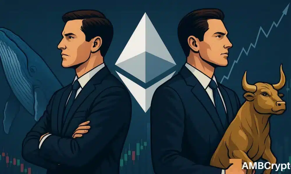Las ballenas de Ethereum se duplican a pesar de la liquidación de 121 millones de dólares: ¿se pueden mantener 3.000 dólares?