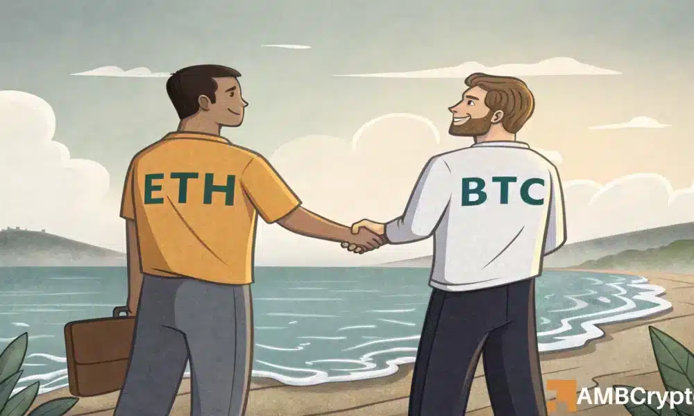 Ethereum ocupa un lugar central: la liquidez se aleja de Bitcoin