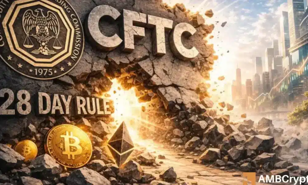 La CFTC señala el reinicio de las criptomonedas y elimina la regla de entrega de 28 días: este es el motivo