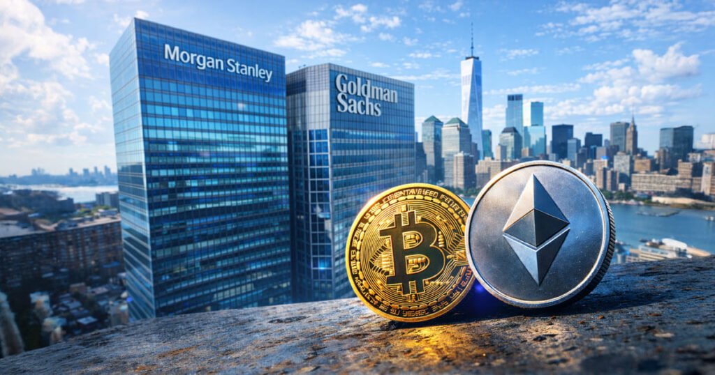 Las nuevas reglas de la SEC permiten a Morgan Stanley y Goldman Sach “controlar” legalmente sus claves privadas sin la red de seguridad que supone que existe Las nuevas reglas de la SEC permiten a Morgan Stanley y Goldman Sach "controlar" legalmente sus claves privadas sin la red de seguridad que supone que existe