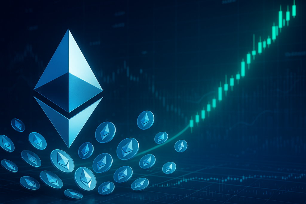 Ethereum vuelve a $ 3200 mientras los tiburones muestran una fuerte acumulación