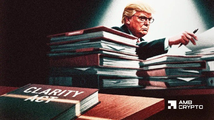 ¿Está Trump utilizando la Ley CLARITY como palanca en negociaciones más amplias?